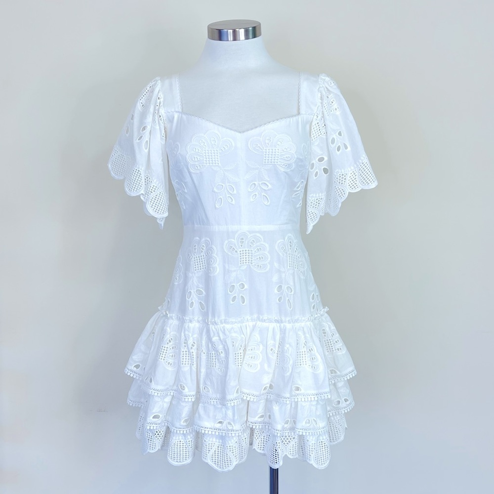 Alexis Afonsa Dress in White sz small